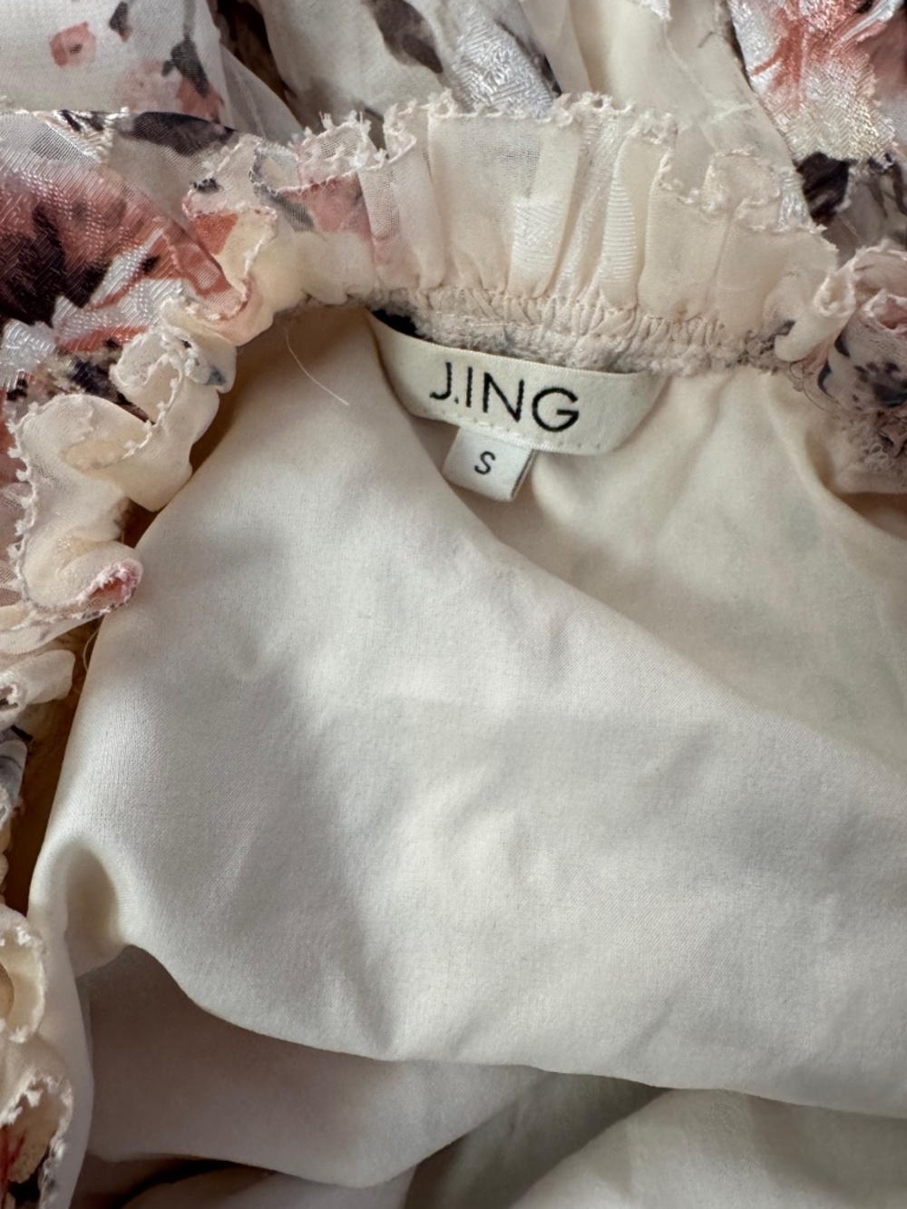J.ING Devendra Off Shoulder Ruffle Floral Dress - Picture 7 of 8